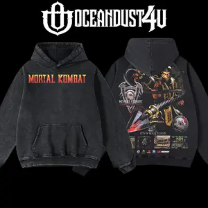 OceanDust4U Mortal Kombat: Deadly Alliance Hoodie 100% Premium Cotton Oversized Fit Pre-Washed Unisex Classic Top American Made