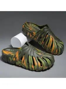 Summer New Turtle Back Bamboo Sandals, Anti-Slip Soft Sole Design, Outdoor Beach Comfortable Shoes, Versatile Casual Baotou shoes