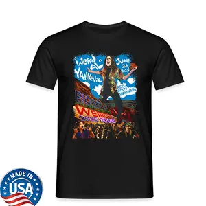 Weird Al Yankovic Bigger & Weirder 2025 Tour Shirt Featuring Red Rocks Concert Design for True Music Fans