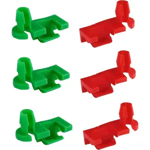 3 Pair Left and Right Tailgate Handle Rod Clips for 1999-2007 GMC Silverado, Sierra, Chevy - OEM 88981030 , 88981031
