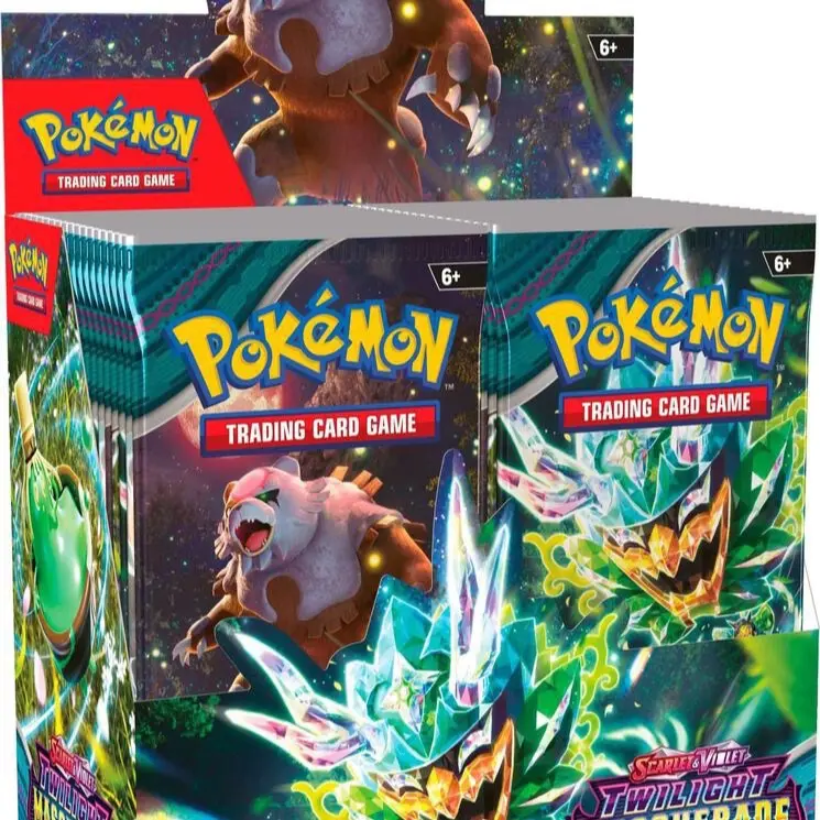 3 PACKS Twilight Masquerade: Pokémon Booster Pack