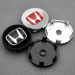 4pcs 56mm 60mm Car Wheel Center Hub Caps Cover Wheel hub Sticker accessories for Honda Civic Mugen Accord Fit City Vezel CRV HRV Odyssey Jazz Prelude Insight