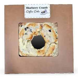 Carlotta's Bakery Round Coffee Cakes (24 Oz, Blueberry Crumb)