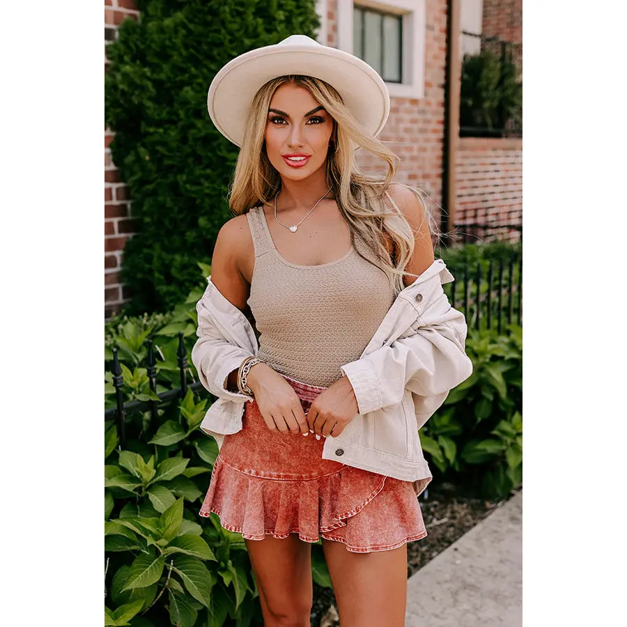 Life Of The Party Knit Bodysuit in Khaki