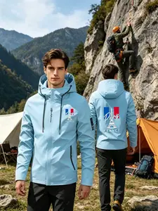 Men's Lightweight Jacket, Print Pattern, Long Sleeve, Breathable and Durable, Ideal for Hiking, Camping, Daily Commute, Outdoor Wear