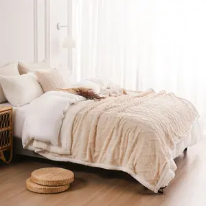 ROSEKINDUltra Weighted Cozy Plush Blanket Heavy Duty Double Layer Thermal Throw Multifunctional Bedding Blanket for HomeOffice ,heavy Sherpa Fleece Weighted comfy blankets ,soft cozy throw blanket,Ultra-Soft Cozy Winter Blanket,elastic breathable