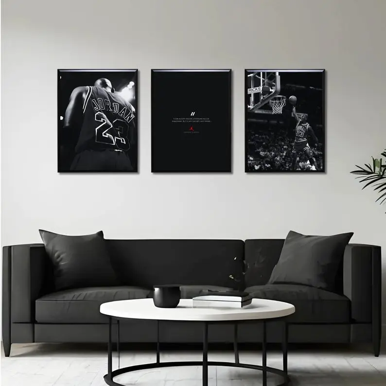 Michael Jordan Poster Bundle: Set of 3, High-Resolution  A2 Size) #236