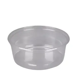 50-Pack of High-Quality Plastic 8oz Clear Containers with Snap Closure Lids