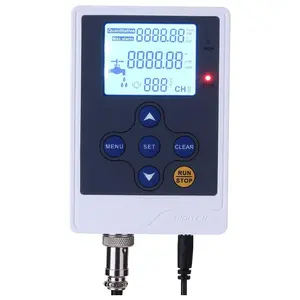 DIGITEN Water Liquid Flow Rate Volume Digital Display Flowmeter Quantitative Controller Counter Liter Gallon