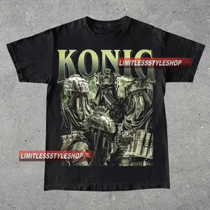 Vintage Konig T-Shirt, Unisex Man and Women Graphic Tee