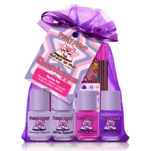 Showstopper Starter Set - Piggy Paint Gift Set - Kids Non-toxic Nail Polish