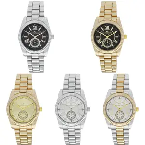 36mm Montres Carlo Women Modern Fashion Dress Bracelet Casual Luxury Quartz Watch