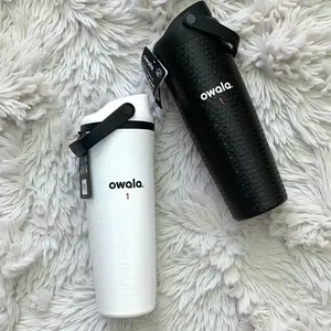 Owala Azalea 13 Masters Golf 30oz Insulated Leak-Proof Straw Lid Water Bottle, Vacuum Flask Drinkware for Hydration, Portable Tumbler Mug to Stay Chilled & Stylish All Day