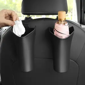 1pc Car umbrella holder, car rear seat umbrella holder, umbrella cover, storage bucket, hook, Car backseat organizer, Car Storage Organizers
