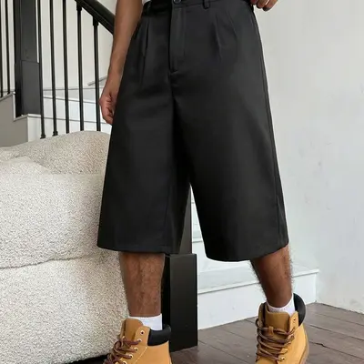 men's black dress shorts Harris Cotton Blend INSIDE OUT Shop Men's Shorts Online |