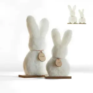 2-Pack  Plush Set for Mantel, Shelf, Table Centerpieces, Photo Props, Classrooms, Weddings,  Staging, Vacation Rentals, Living Room, Office, Holiday Decor & Easter  Decorations