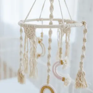 Macrame Mobile Decor Hanging