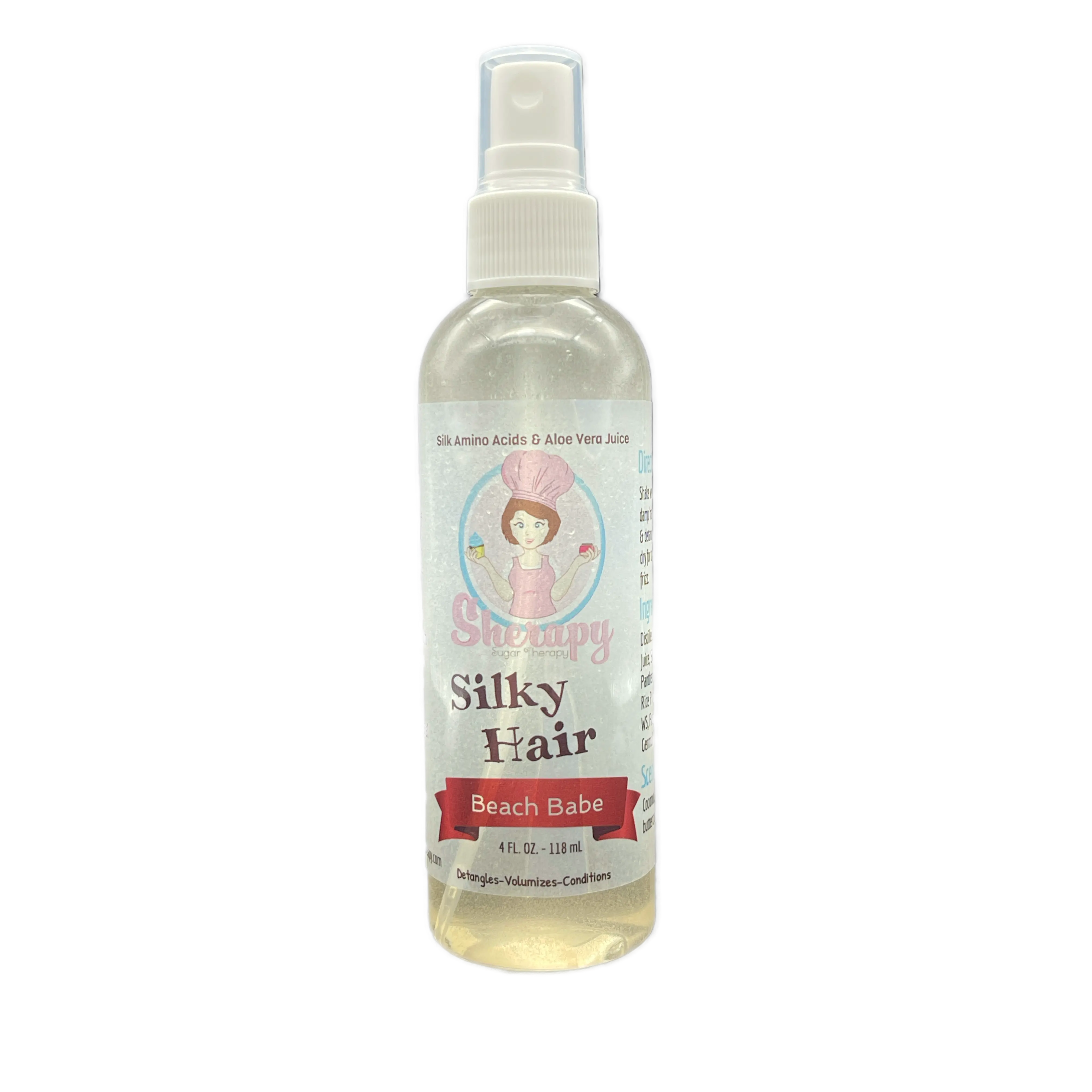 Silky Hair Silk & Rice Protein 25 Scents To Choose From Detangler Leave In Conditioner Anti-Frizz Perfume Haircare With Aloe Vera Juice