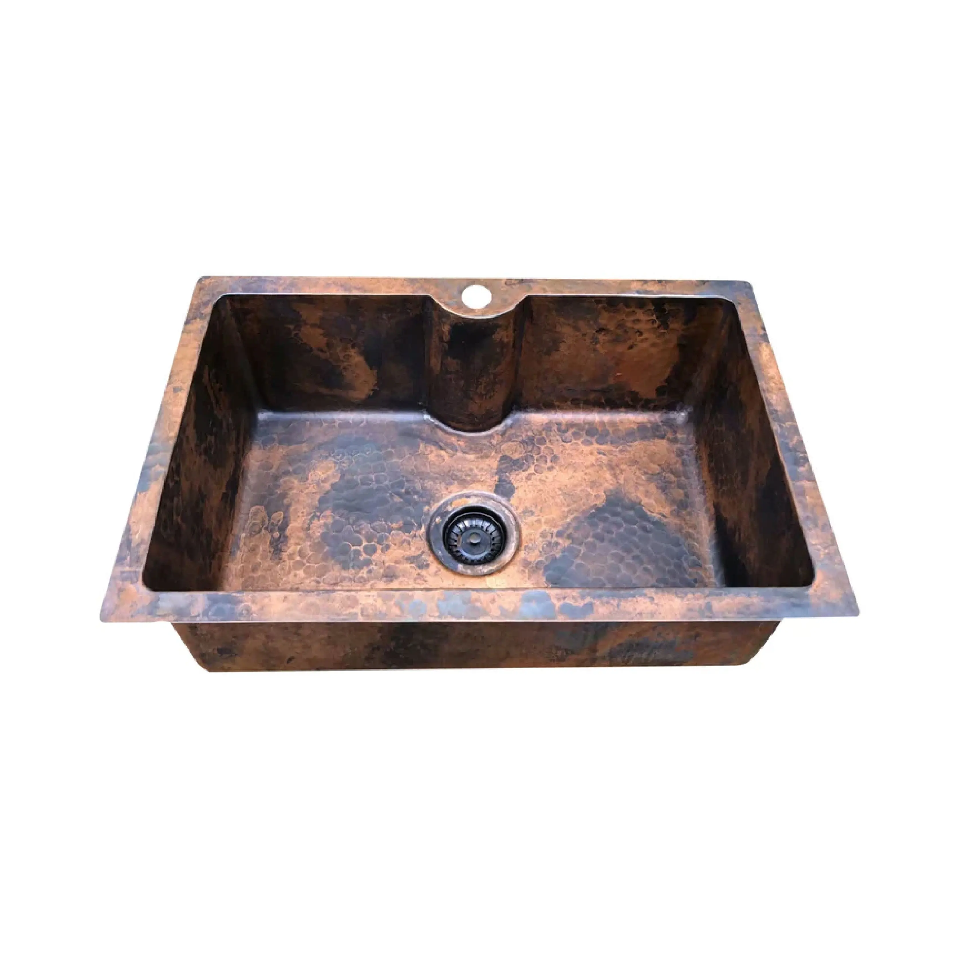 Akicon Custom Handcrafted Copper Undermount Kitchen Sink