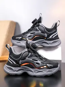 Boys' Lightweight Running Shoes, Athletic Shoes, Comfortable Design, Perfect for Outdoor Sports & School Wear, Durable Kids Sneakers, All-Season Use