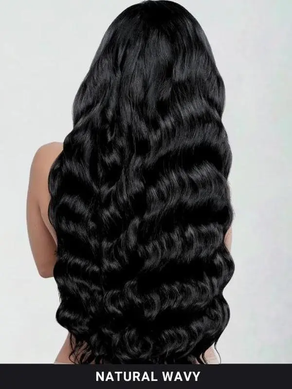 Natural Wavy Seamless Virgin Human Hair Extensions