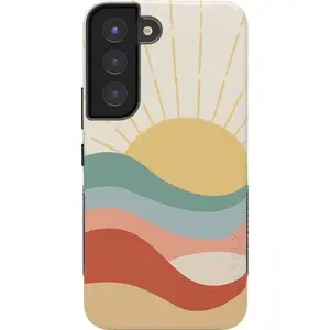 Here Comes the Sun | Colorblock Sunset Samsung Case