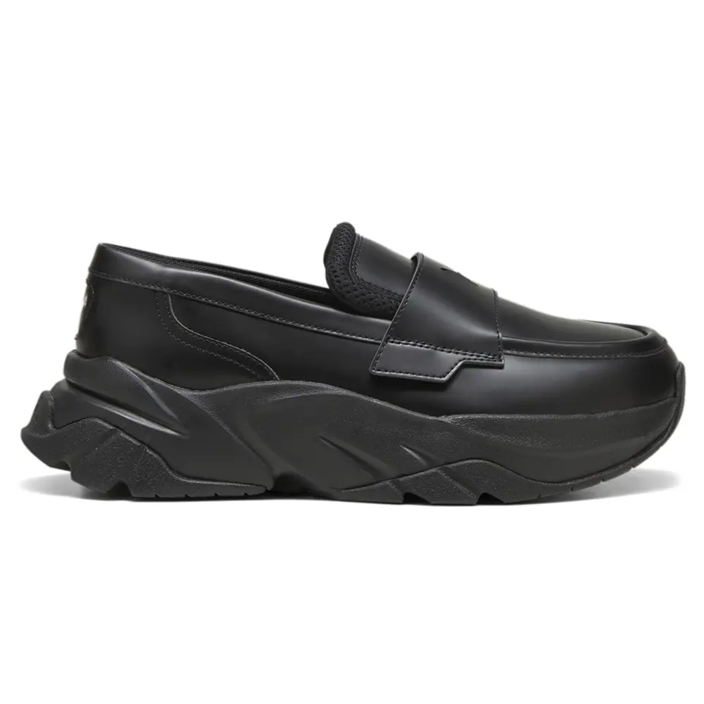 PUMA Womens Loafyr Slip On  Casual - Black