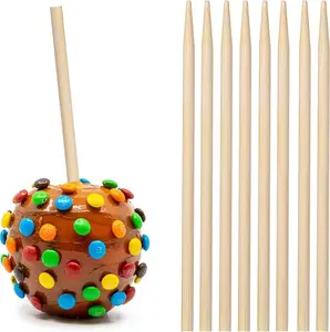 5 1/2 Inch Caramel Apple Sticks 25 Count
