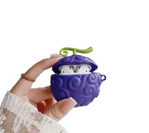 Earphone case "Demon fruit" One Piece for Airpods 1 & 2