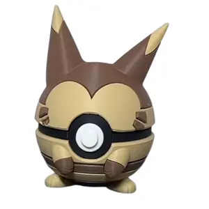 Furret Poke Ball - Inspired 3D Printed Collectible