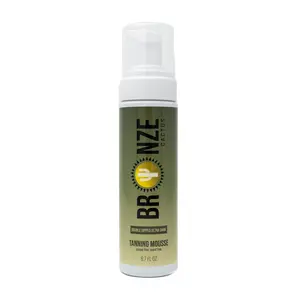 Bronze Cactus Double Dipped Ultra Dark Tanning Mousse - Vegan Cruelty-Free Self Tanner with Hyaluronic Acid for Hydration and All-Even Tan