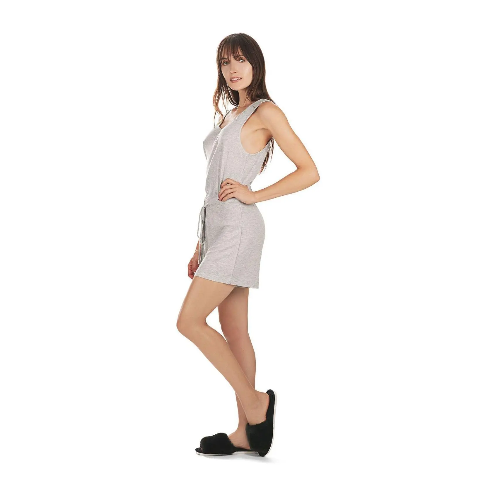 Memoi Soft Waffle Short Rayon Made From Bamboo Blend Romper