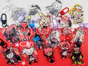 Hazbin Hotel Mini Keychains
