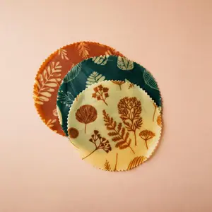 Beeswax Wraps - Natural Wax Wrapping for Versatile Use, Ideal for Food Storage and Crafting