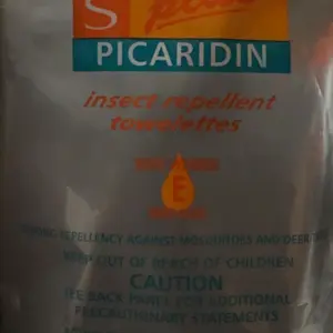 8-Pack Skin So Soft Bug Guard Plus Picaridin Insect Repellent Travel Towelettes