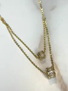 Lavon double layer necklace