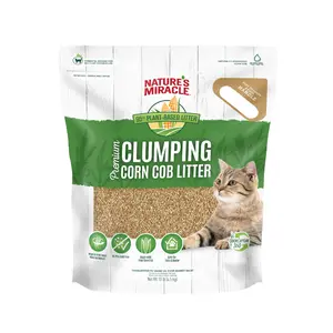 Clumping Corn Cob Cat Litter with Bio-Enzymatic Odor Control, Low Dust Multi-Cat Formula, 10 lb Bag