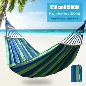 Hammocks for Outside, Garden Camping Hammock, Hammock Portable with Carrying Bag for Patio Yard Garden Backyard Porch Travel