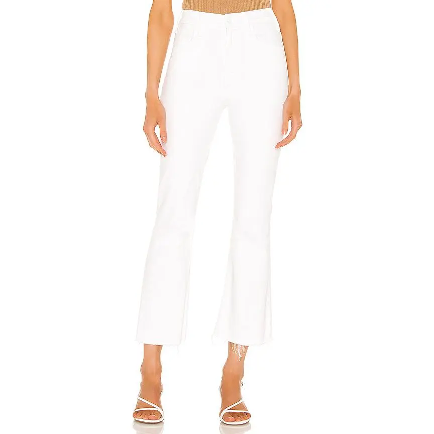 MOTHER The Hustler Ankle Fray Jeans in Fairest Of Them All