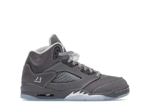 Jordan 5 Retro Wolf Grey 2026 Youth / Women's Perfect Casual Daily Lifestyle Sneaker Fashion Footwear Gym Walking Shoe Running Sneaker