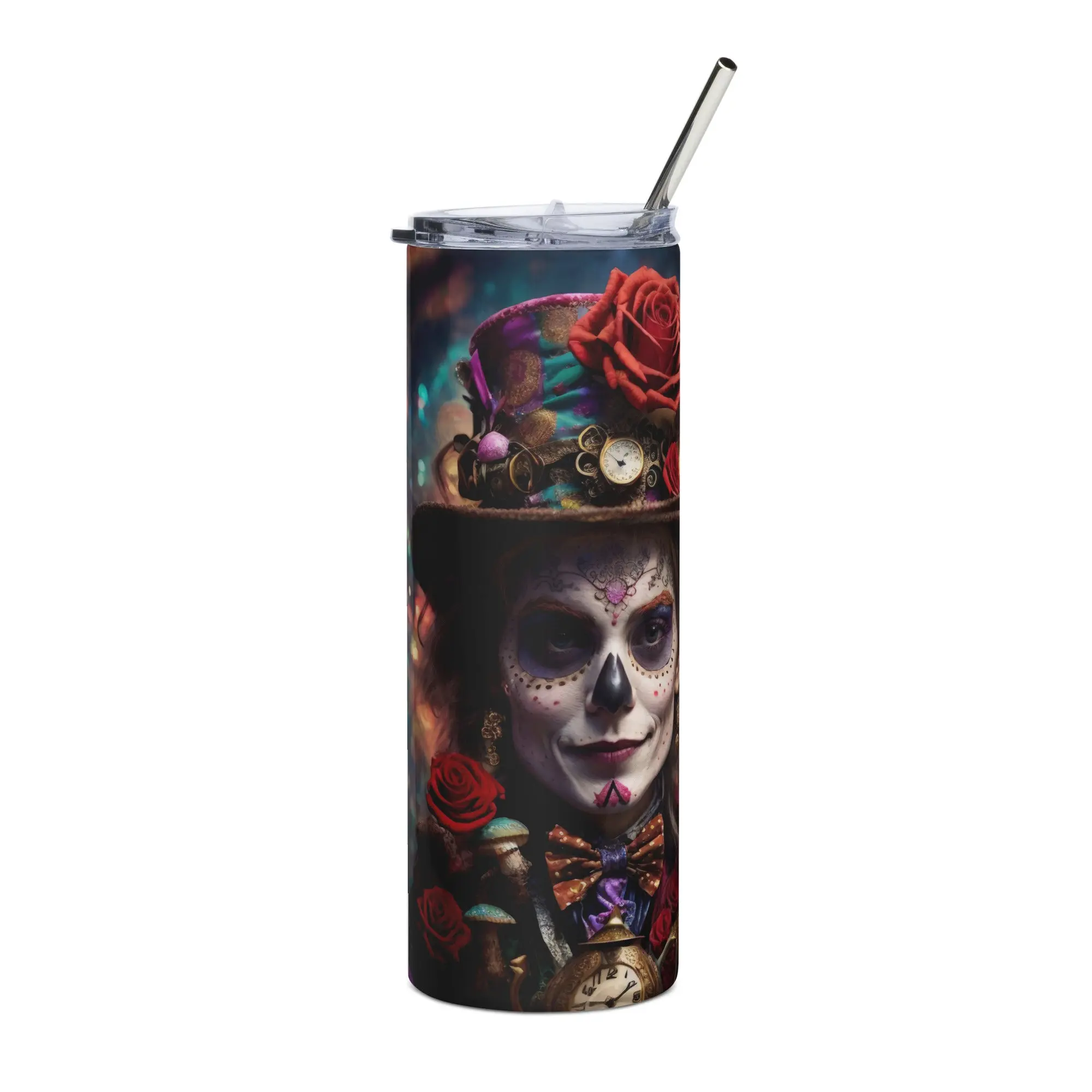 Day of Wonder: The Mad Hatter's Mystical Revel – Stainless Steel Tumbler