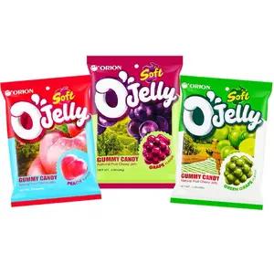 Korea Orion O Jelly Gummy Candy Natural Fruit Chewy Jelly