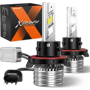 2014 Ford F-150 H13/9008 130W 6500K White IP68 LED Headlight Bulbs 2PCS SEALIGHT X4i