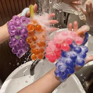 Grape Cluster Shaped Handmade Soap 250g, Natural Plant Essential Oils, Gentle Cleansing & Moisturizing, Fun Design, Aesthetic, Unisex Gift Set, Body Care