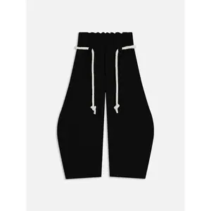 Eden Super Baggy Barrel Sweatpants Wide Leg Pants for Women Men Casual Elastic Waist Unisex Lantern Trouser Pants