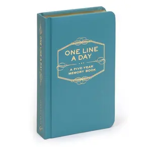 One Line A Day: A Five-Year Memory Book (5 Year Journal, Daily Journal, Yearly Journal, Memory Journal) Hardcover – Organizer, September 2, 2009