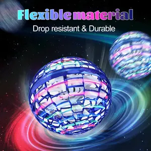 Smart Induction Floating Rotating Ball, Magic Flying Sphere, LED Light, Hand-Controlled Mini Drone, Stress Relief Toy for Kids, Cool Gift for Boys and Girls