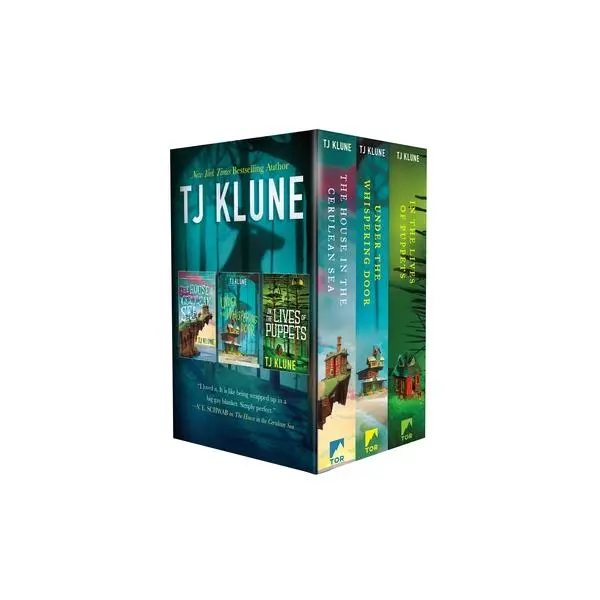 Tj Klune Trade Paperback Collection: The House in the Cerulean Sea, Under the Whispering Door, and in the Lives of Puppets -- Tj Klune - Boxed Set