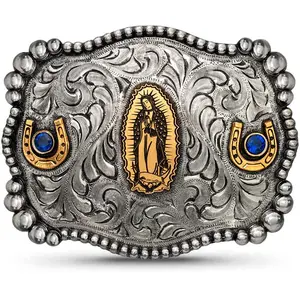 Virgen de Guadalupe Belt Buckle Virgen de Guadalupe Belt Buckle