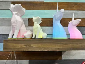 Animal Night Light RGB with Remote in Two Sizes Led Multicolor